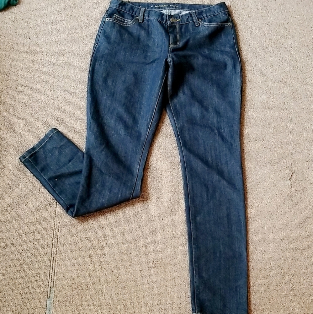 🌸 Michael Kors Dark Wash Straight Leg Jeans